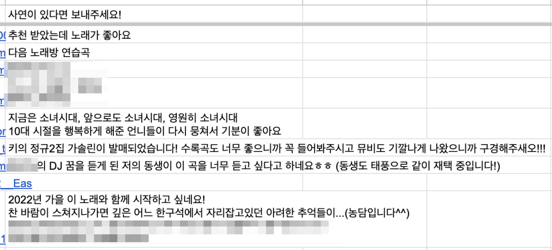 🎧 스몰빅 함께 만드는 PLAYLIST 👩‍💻👨‍💻 (시즌 1)(응답) - Google Sheets 2024-09-22 19-41-31.png