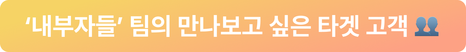 ‘내부자들’ 팀의 만나보고 싶은 타겟 고객 ️👥_상단바.png ‘내부자들’ 팀의 만나보고 싶은 타겟 고객 ️👥_상단바.png