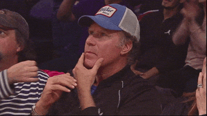 Will Ferrell Lol GIF by NBA.gif