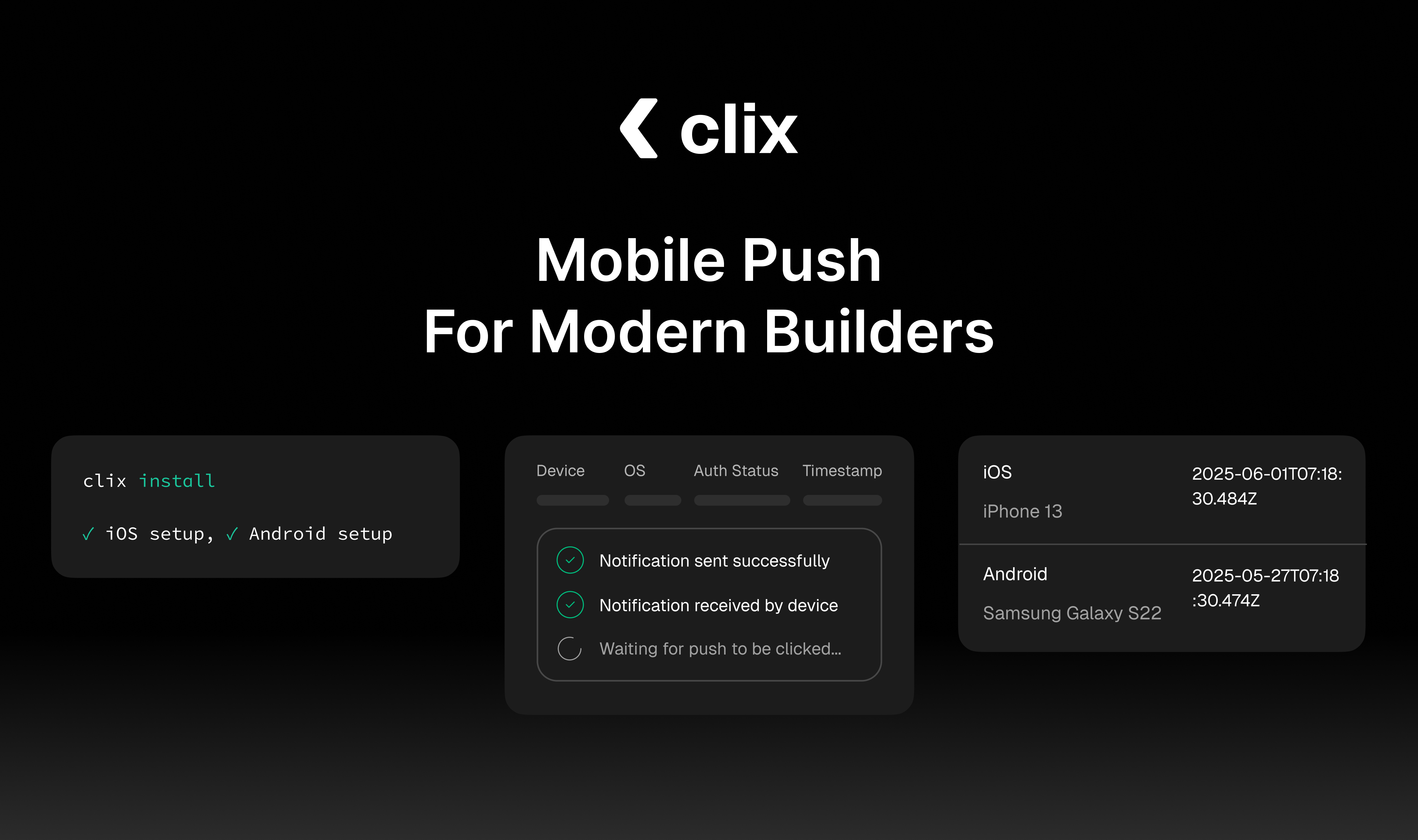 Clix 스크린샷 1