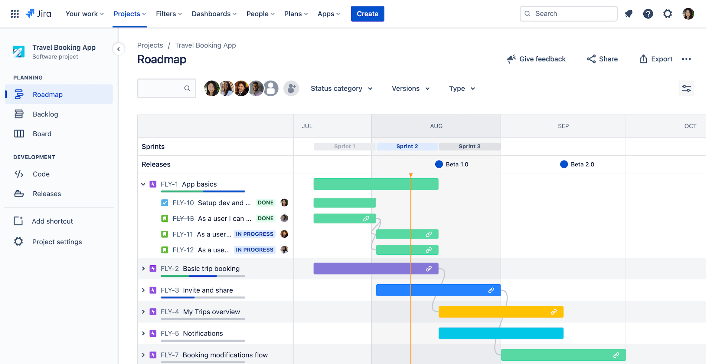 지라 Jira 스크린샷 1
