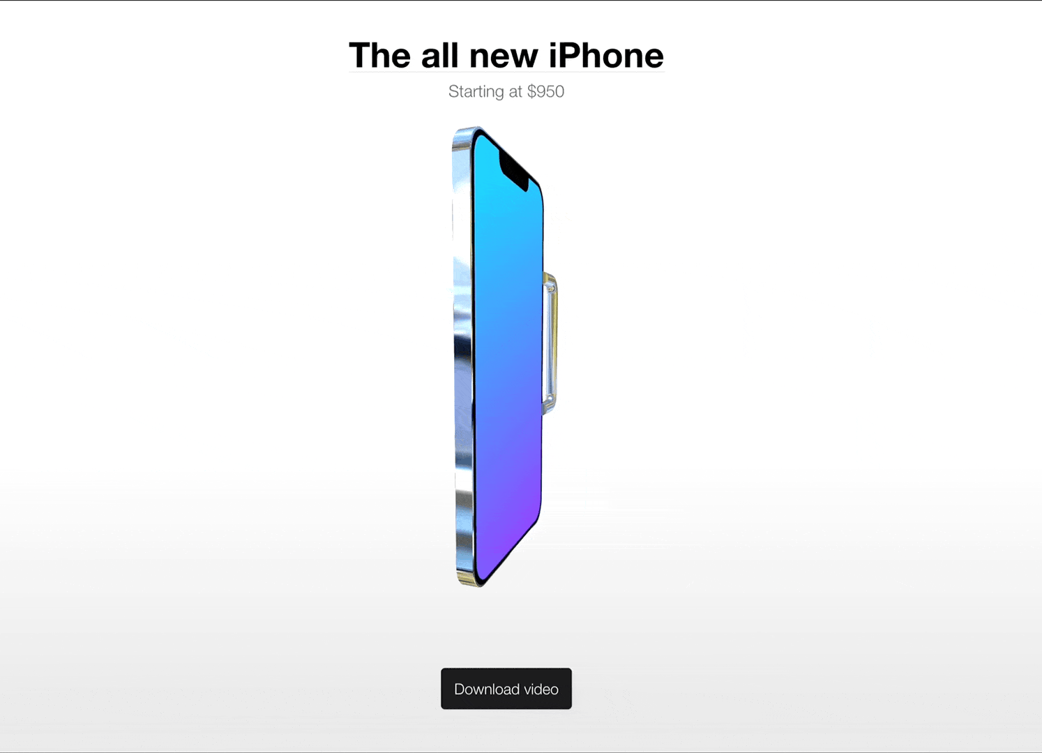 다음 세대 아이폰 디자인하기 Design the Next iPhone 스크린샷 1
