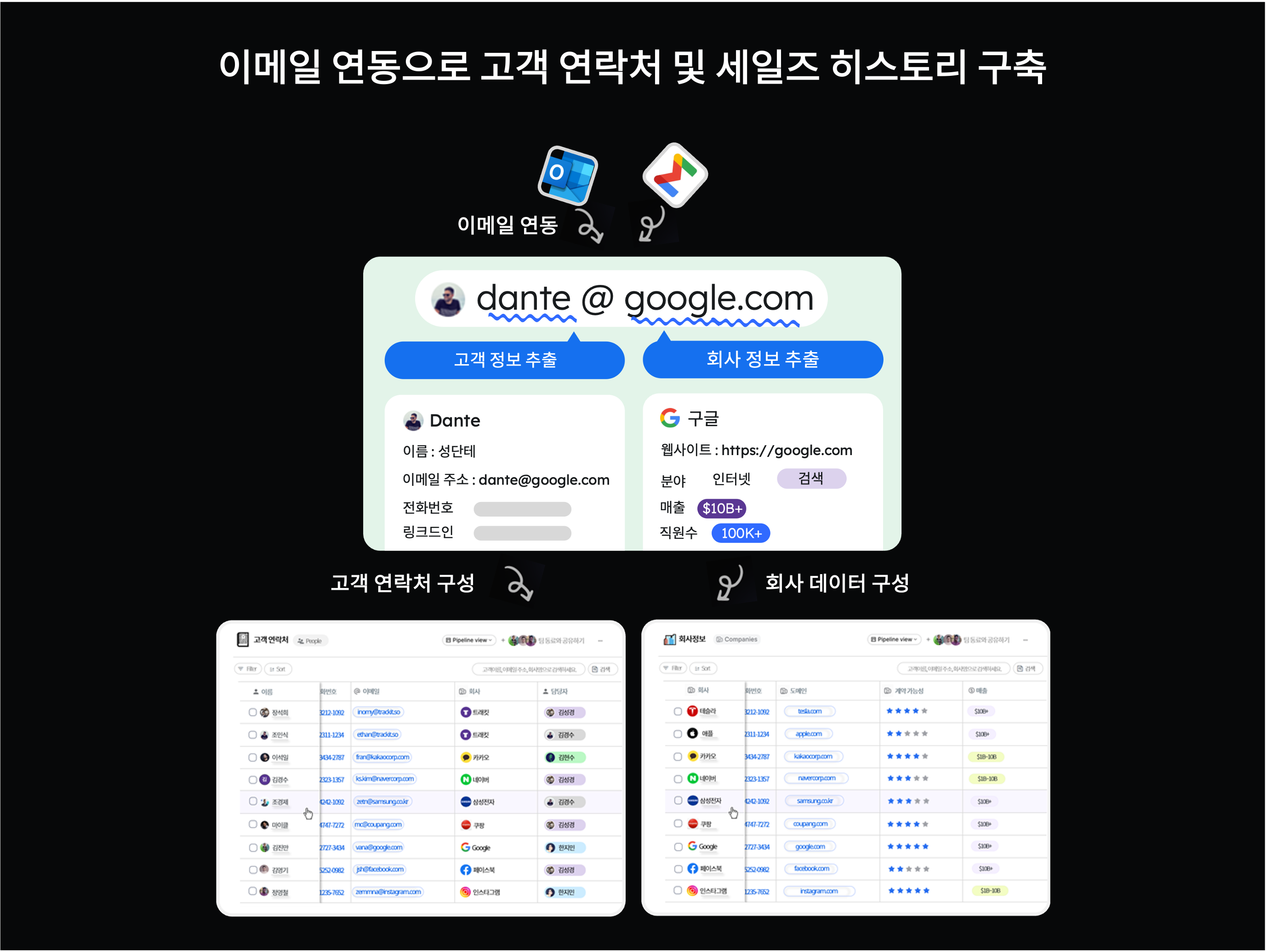 트래킷 스크린샷 1