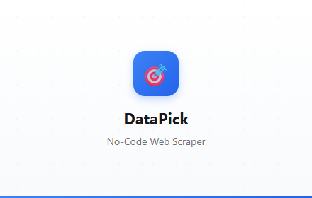 DataPick 스크린샷 1