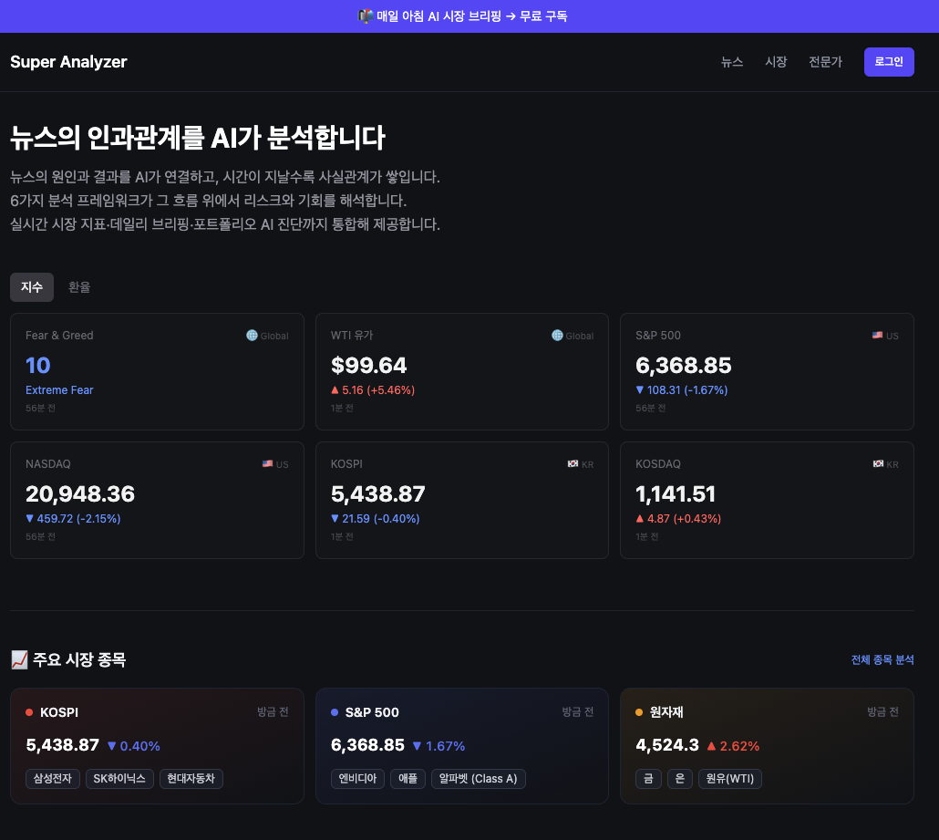 Super Analyzer 스크린샷 1