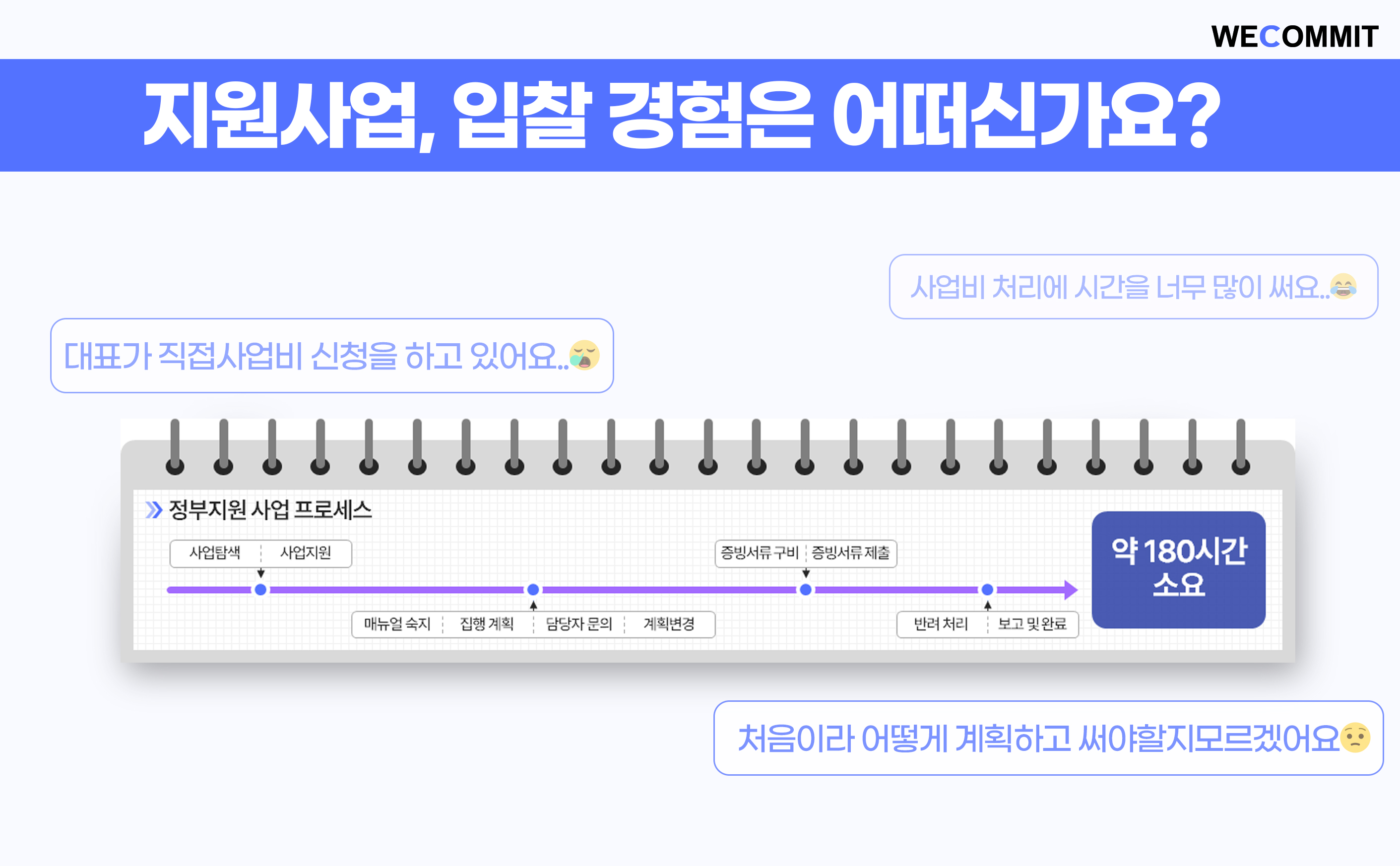 위커밋봇 I 지원사업 맞춤 서류 배송. 추천 카카오 챗봇 스크린샷 2