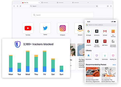 파이어폭스 브라우저 Firefox Browser 스크린샷 1