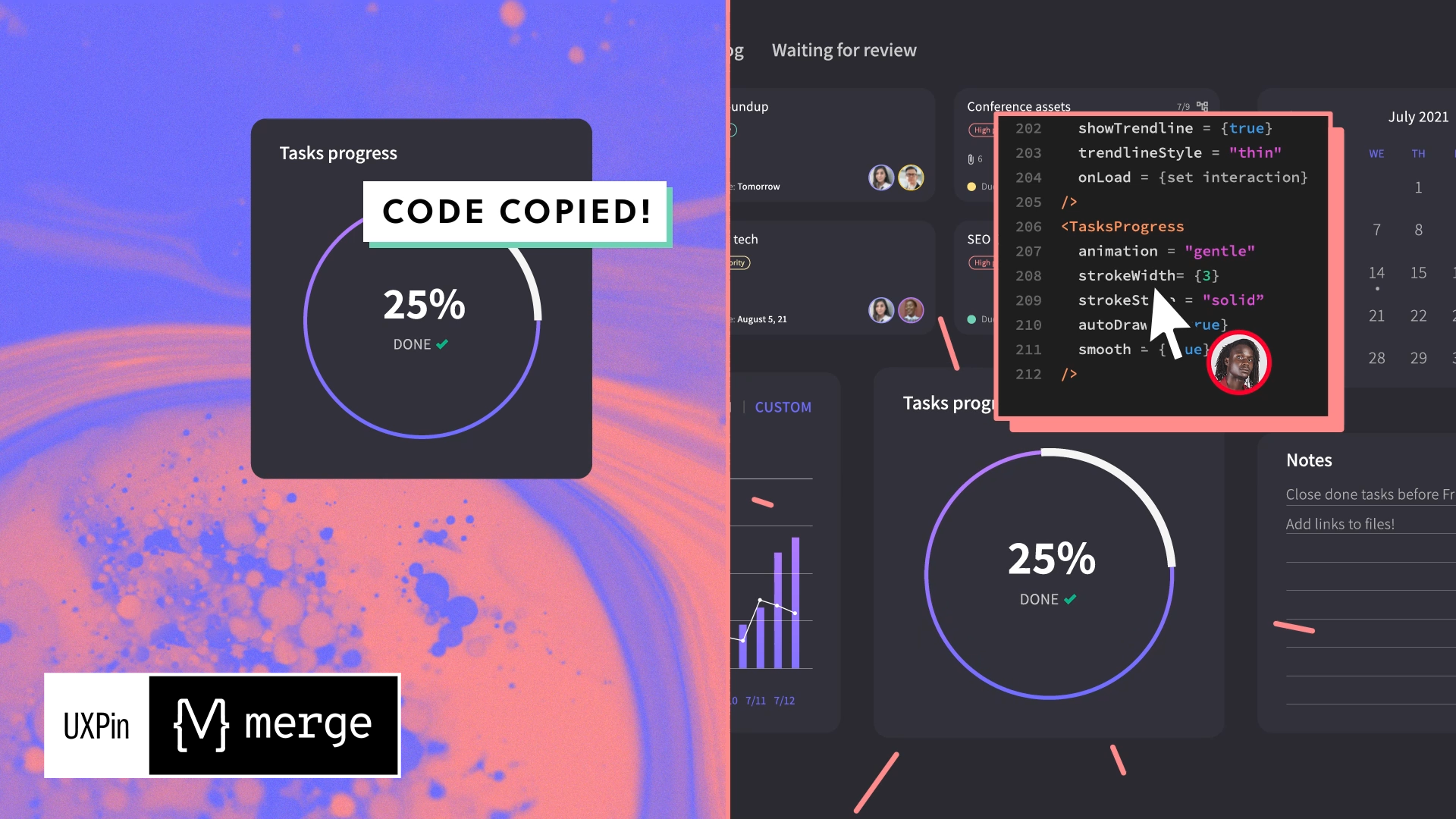 UXPin Merge 스크린샷 1