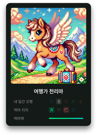 역마살 테스트 2025 스크린샷 3
