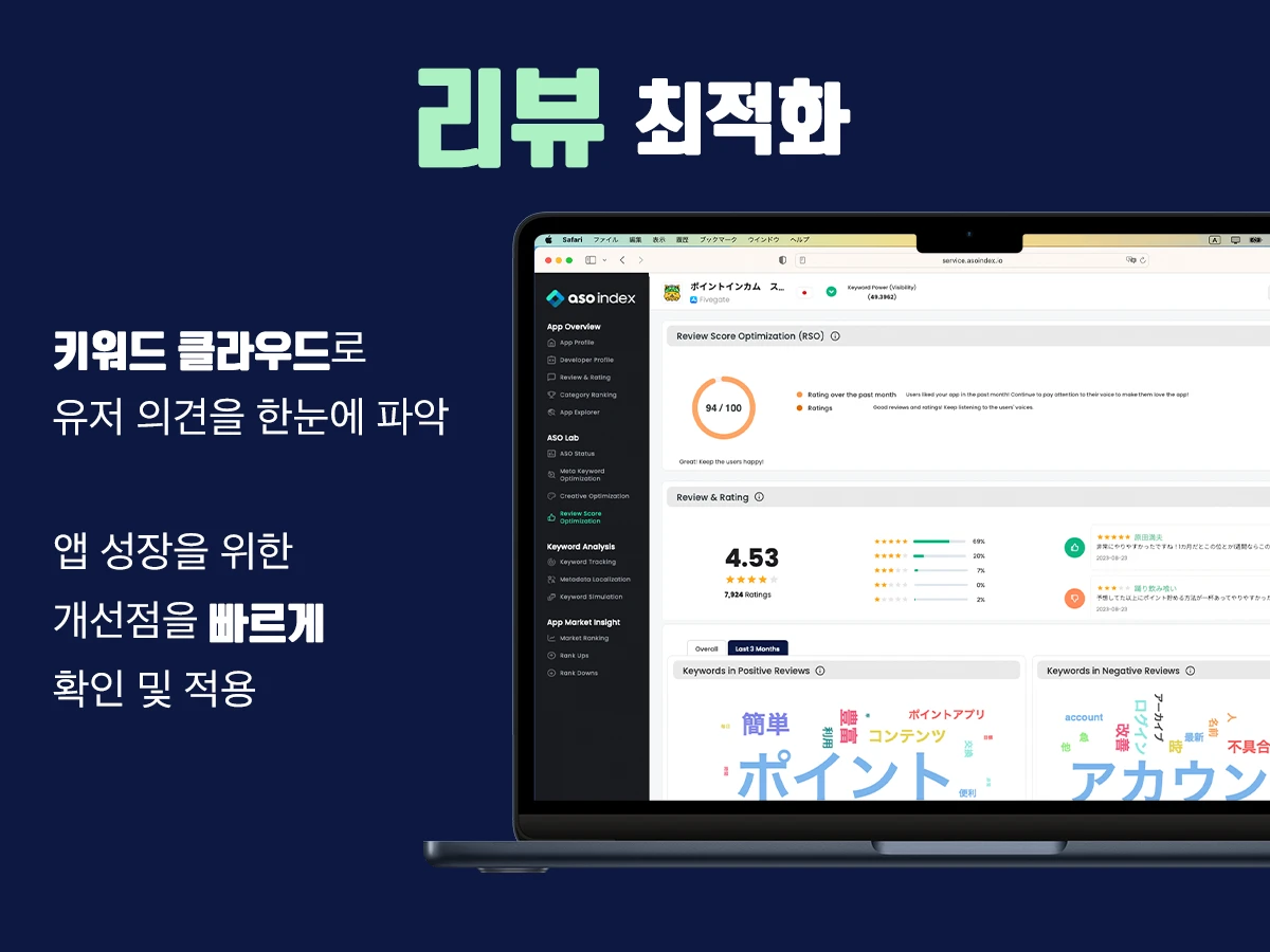 ASO index 스크린샷 1