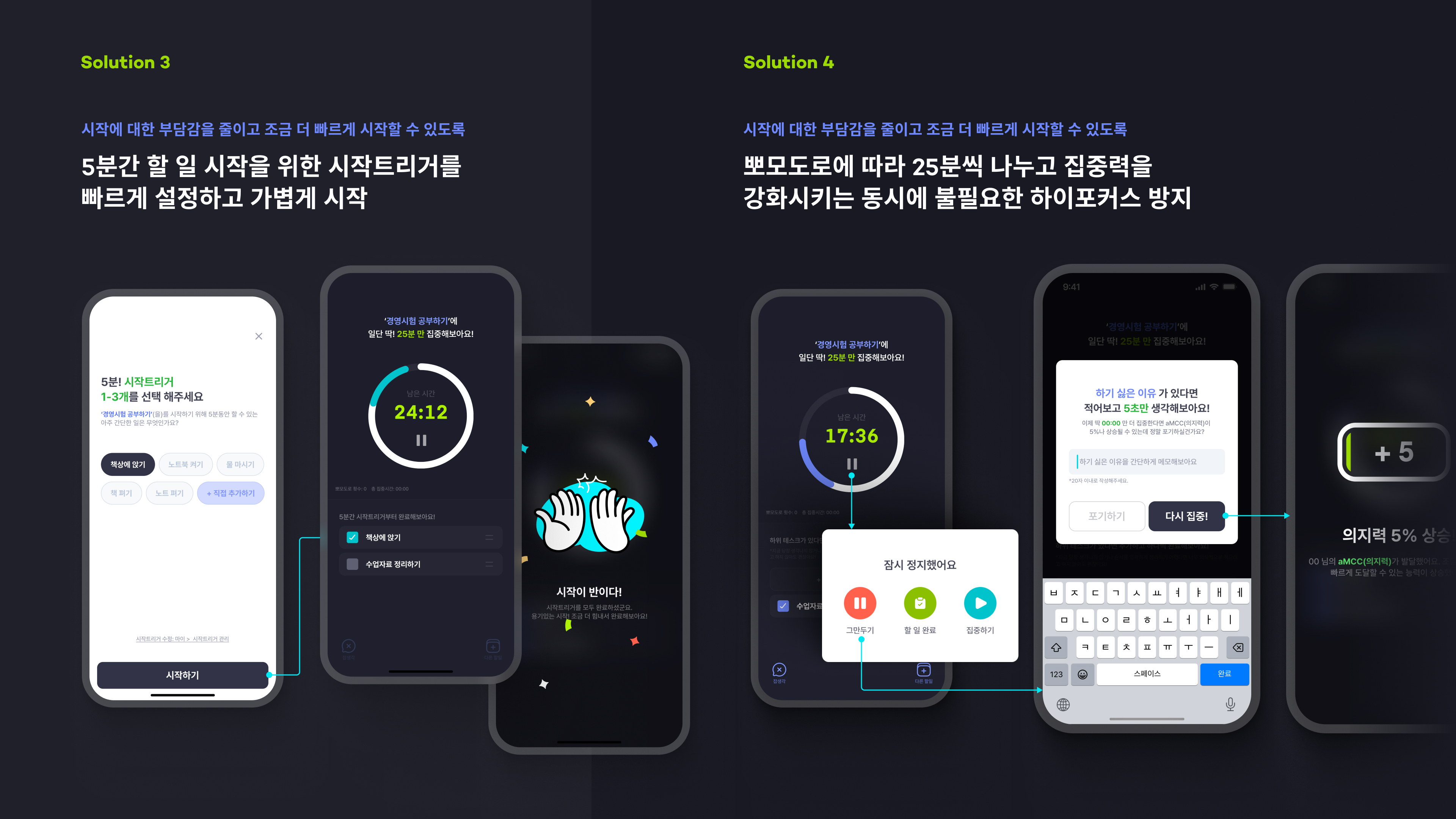 Trigger 트리거. 시작은 가볍게 실행을 빠르게 스크린샷 3