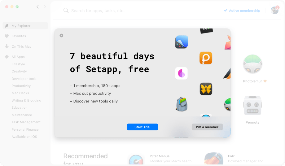 Setapp 셋앱 스크린샷 3