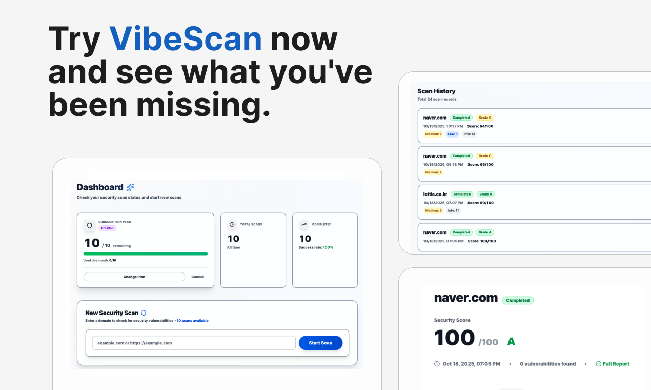 vibescan 스크린샷 2