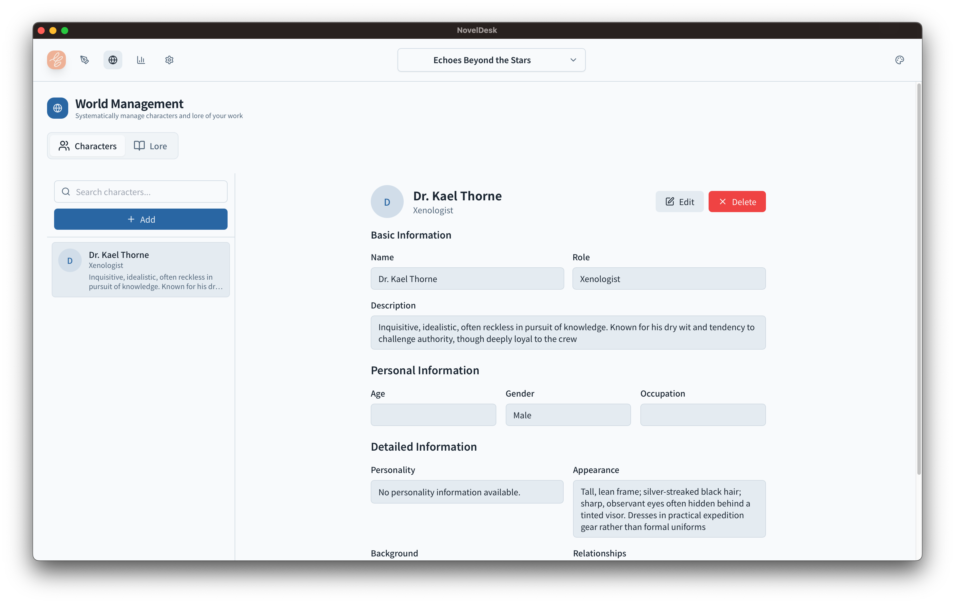 NovelDesk 스크린샷 4