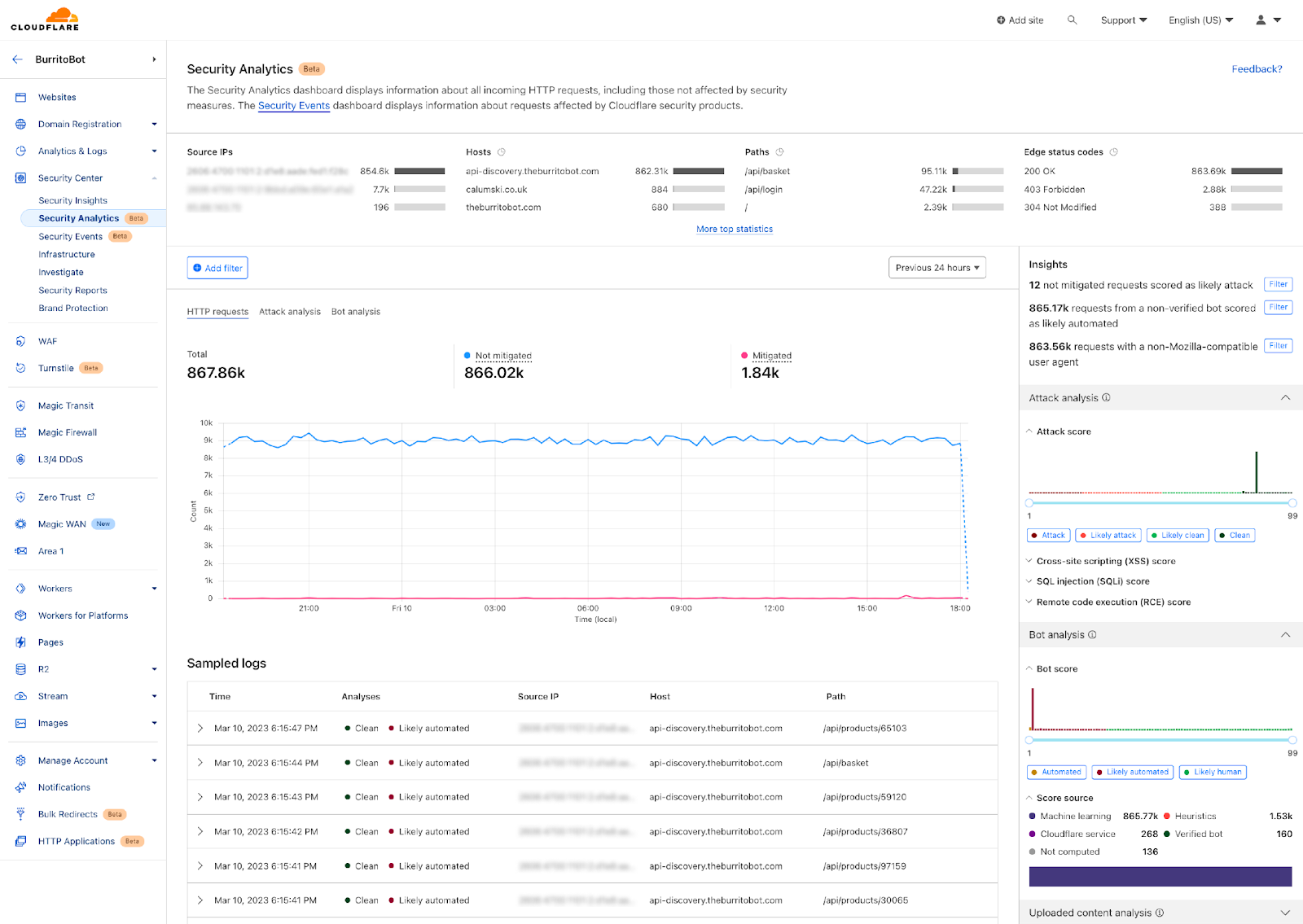클라우드플래어 Cloudflare 스크린샷 1