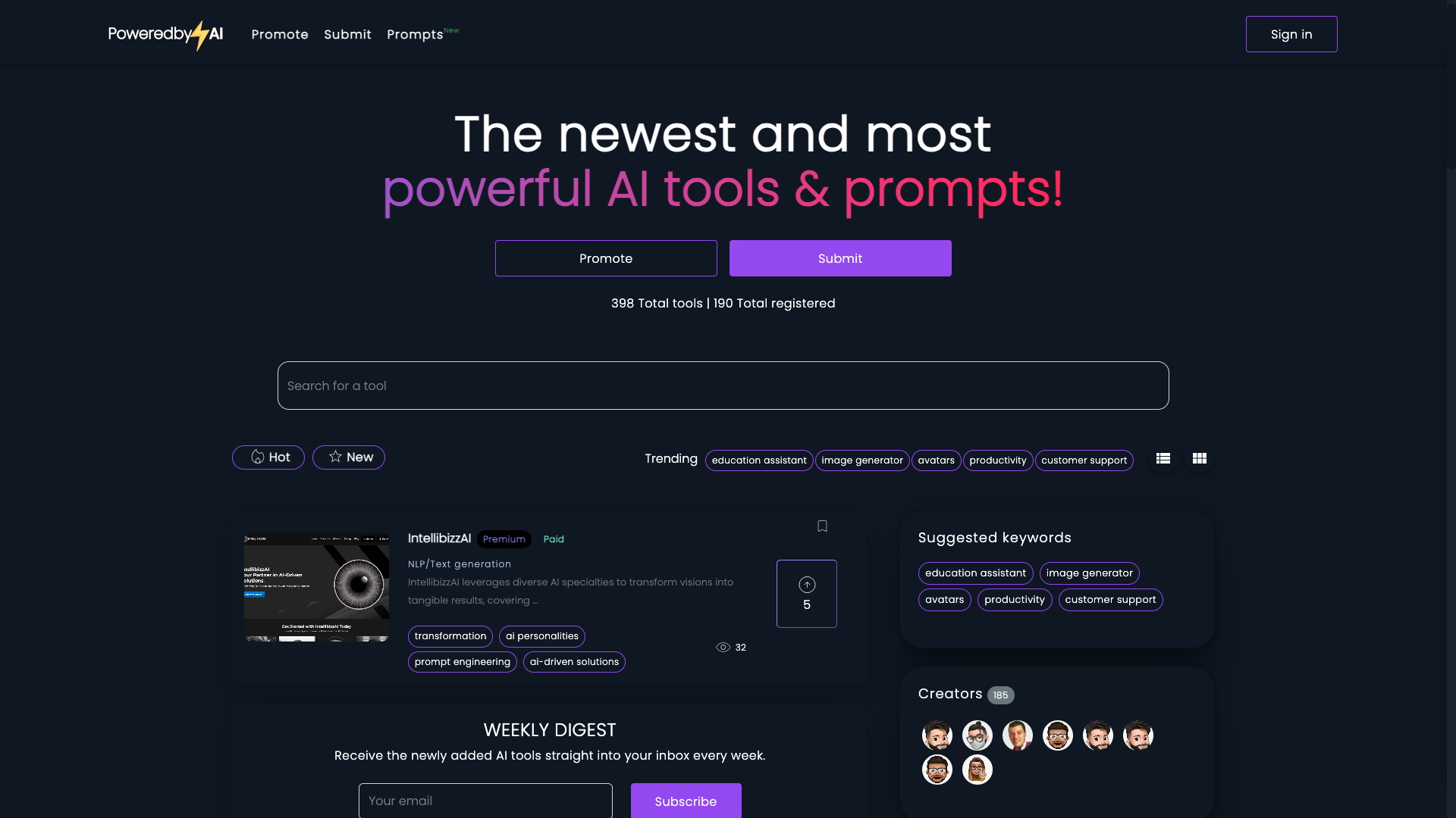 Powered by AI 스크린샷 1