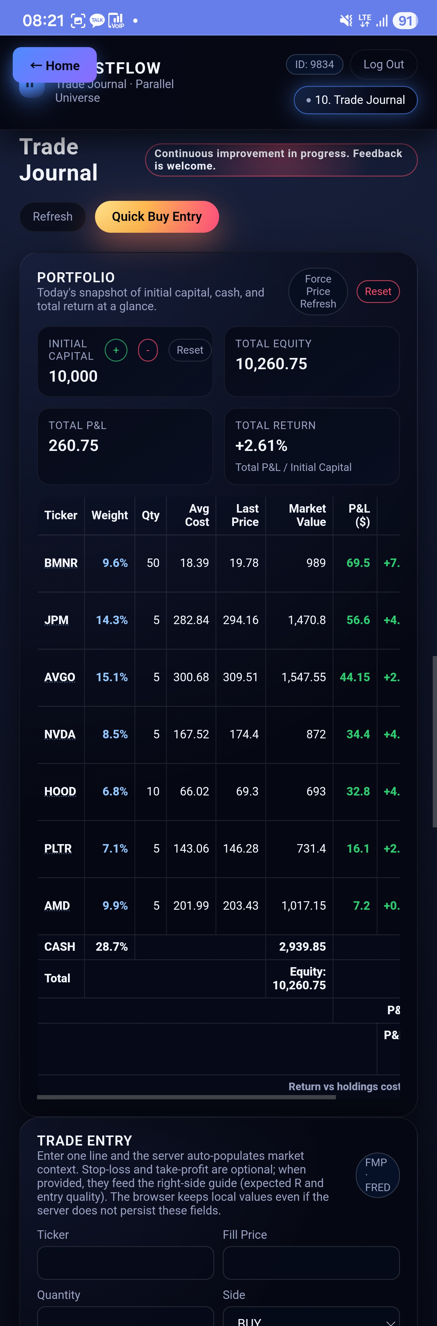 Inveflo 스크린샷 2