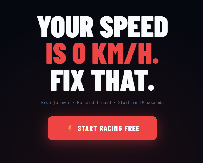 Hustle racer 스크린샷 1