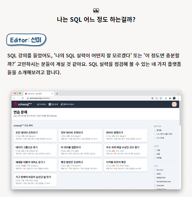 월간 데이터리안 뉴스레터 스크린샷 4