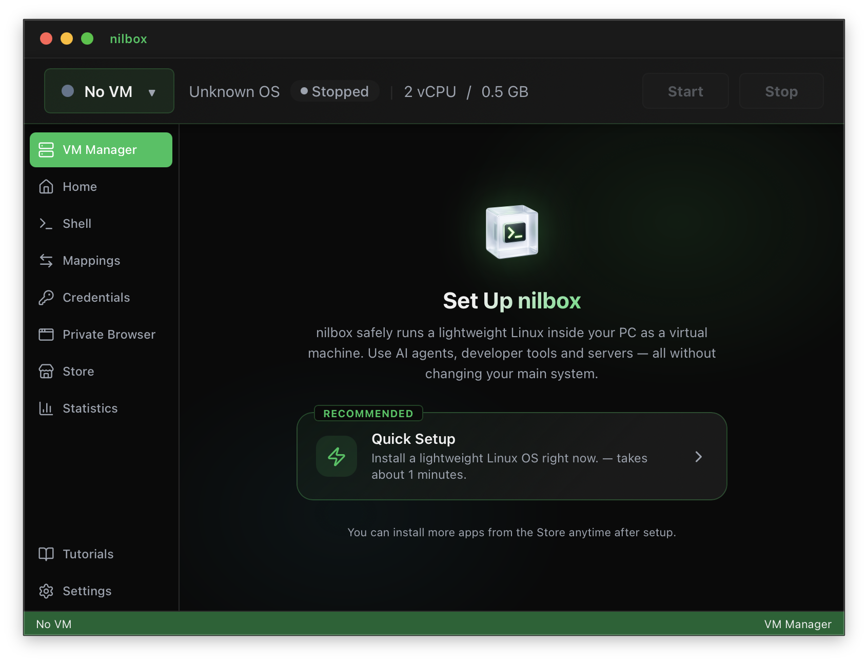 nilbox 스크린샷 1