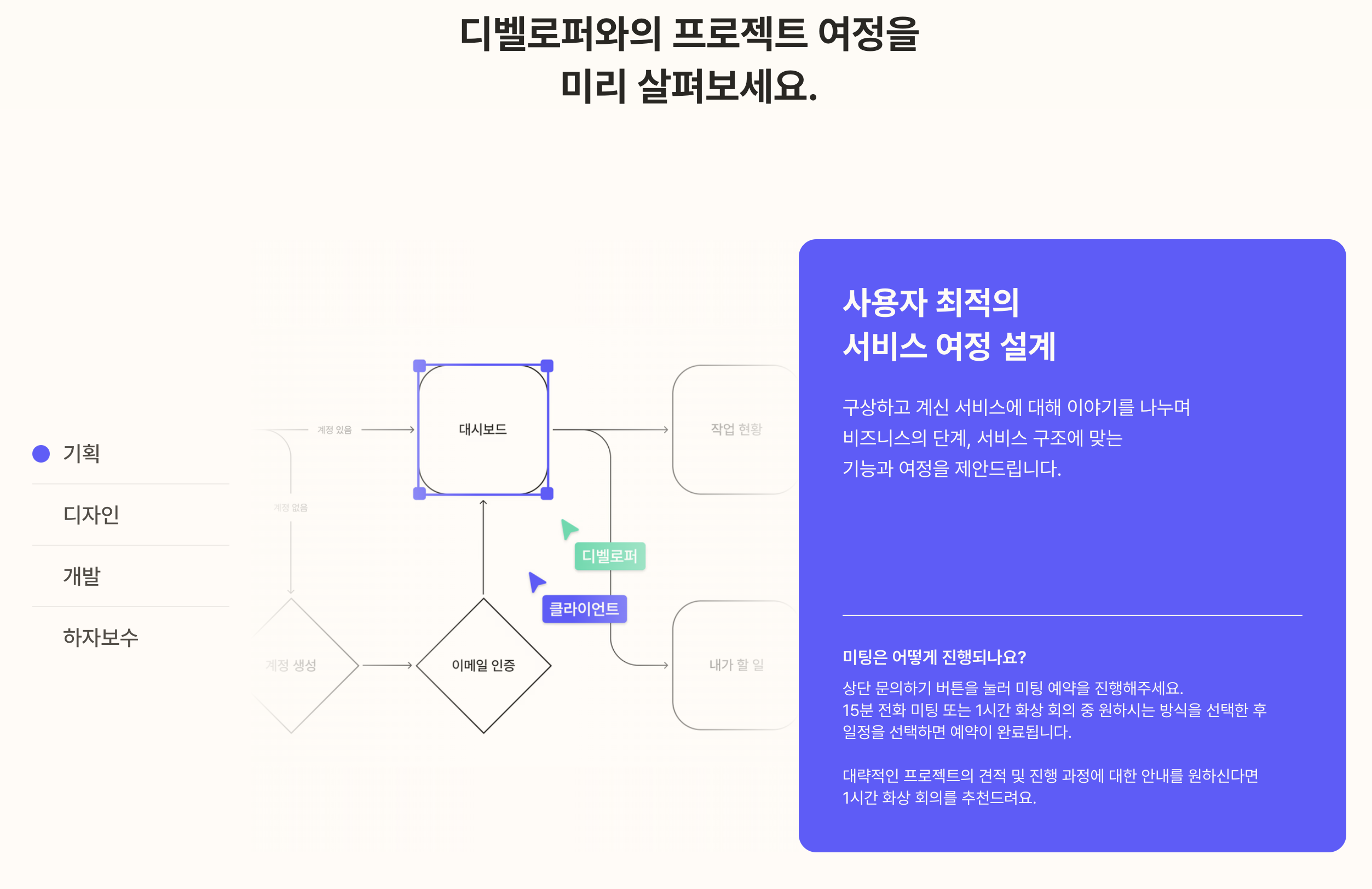 디벨로퍼. IT 아웃소싱의 표준 스크린샷 4