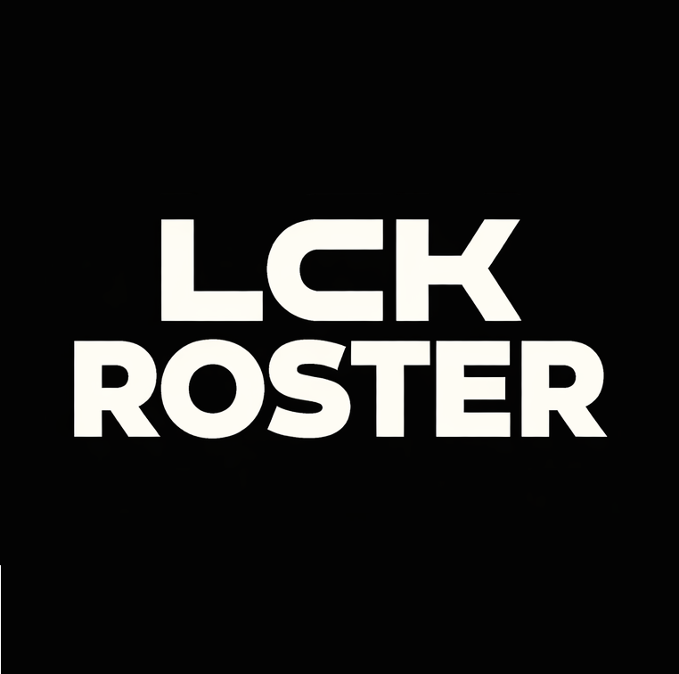 LCK ROSTER 로고